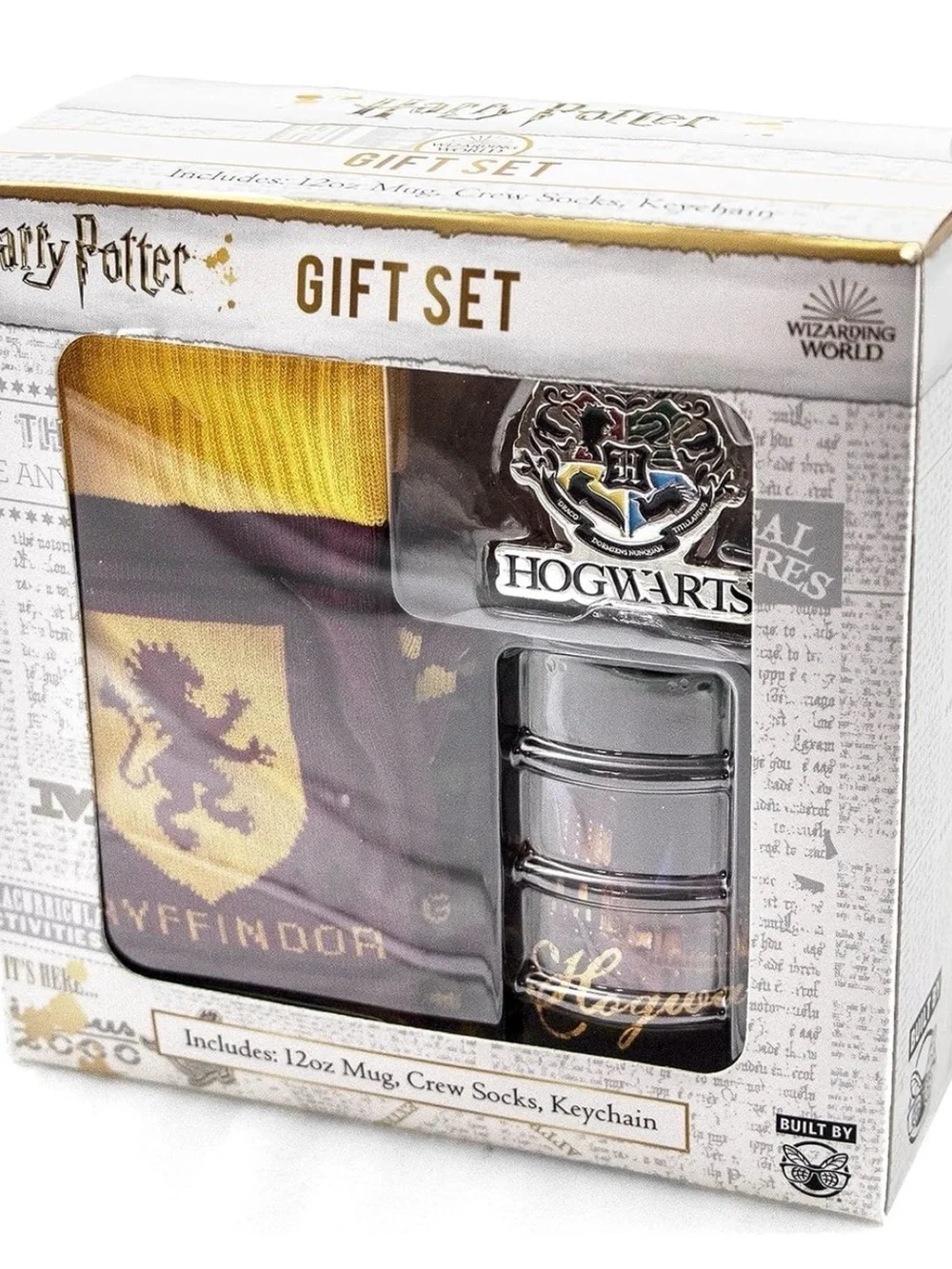 Warner Bros. Harry Potter Gift Set in White and Gold
